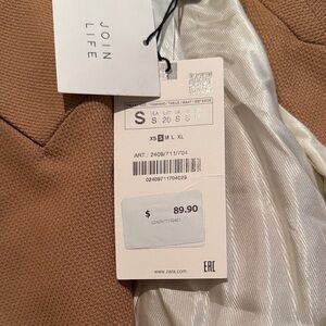 Zara Camel Blazer